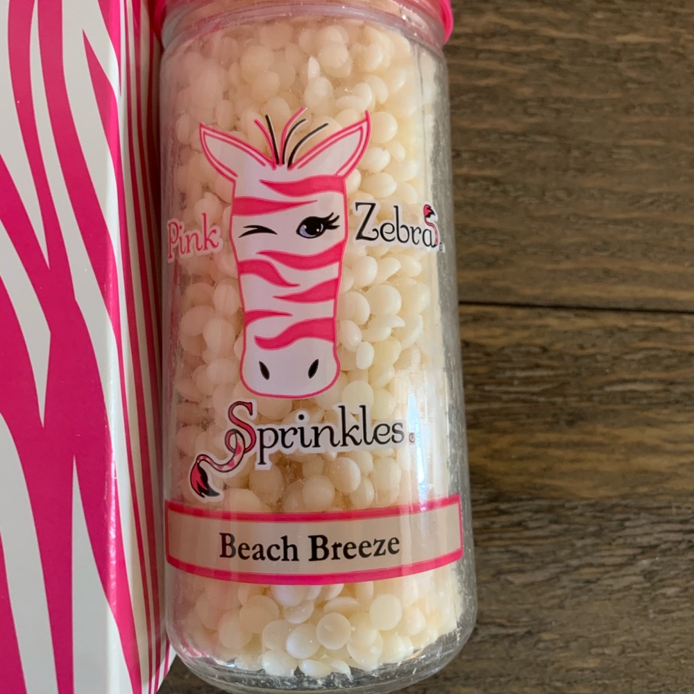Pink Zebra DIY candle set with wax melts